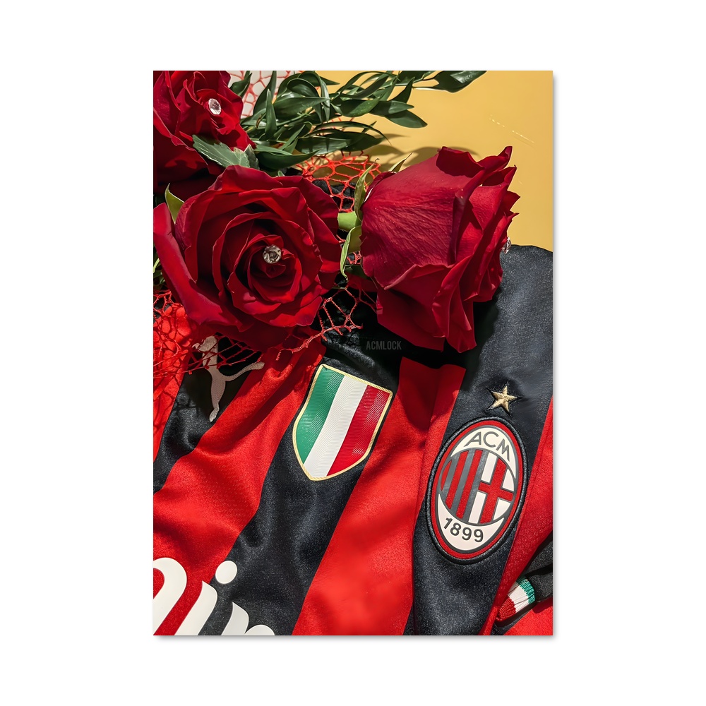 Poster Roses Rossoneri